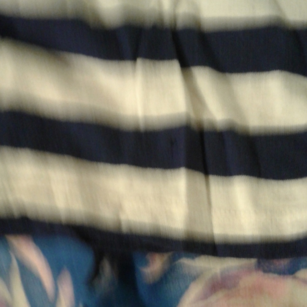 Blue & White Striped Tee - Picture 4 of 5